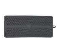 Silicone Drying Mat, with Collapsible Rectangle, for Kitchen Counter, Sink, Refrigerator ,Rubber Bar Decor Pad or Drawer Liner,Match Any Countertop,46x20cm