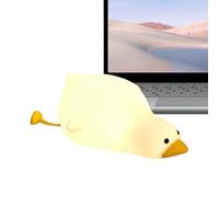 Silicone Duck Night Light | Animal Night Light, Touch Light, 3 Modes Rechargeable Auto Power Off Adjustable for Bedroom, Bathroom, Home, Dorm, Sleep, Nursing