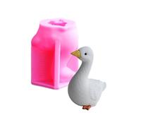 Silicone Duck Shaped Mold for Creative Desktop Decorations Aromatherapys Making Resin Craft Supplies Ornament Silicone Mold