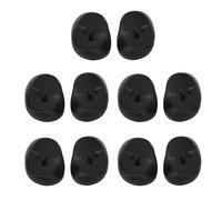 Silicone Ear Cover Shield Durable Lightweight Ear Protector for Home Salon Hairdressing 10Pcs 5 Pairs 5 x 8cm