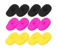 Silicone Ear Covers for Hair Dyeing 18pcs Reusable Protector | Waterproof for Washing and Shower, Helps Keep Colouring Agents Away from Ears, Adult and Stylist Use