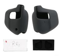 Silicone Ear Covers for SHOKZ OpenRun Pro - Wind Noise Reduction Soft Shell Fit Outdoor Sports Grey(Dark Gray)