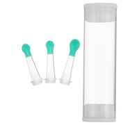 Silicone Ear Pick Protective Covers 3 Piece for Visual Handles | Spare Replacement Tips, Gentle Contact Design, for Home Use and On-the-go Hygiene, Multi Colour Pack