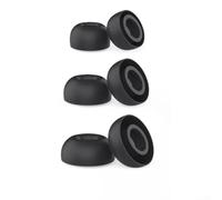 Silicone Ear Plugs for AirPods Pro 3, S/M/L Black