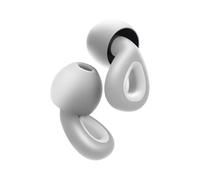 Silicone Ear Plugs for Sleeping, Flying & Concerts - Ultra-Soft Reusable Noise Reducing Earplugs (23dB SNR) | Premium Custom Fix | 6 Tips for Sleep, Travel, Studying & Hearing Protection (Grey