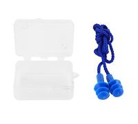 Silicone Ear Plugs - Reusable Noise Canceling Earplugs for Sleeping Swimming Comfortable Fit Easy to Store for Travel