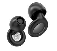 Silicone Ear Plugs - Reusable Noise Cancelling Earplugs for Sleeping, Focus & Travel | Ultra-Soft Customizable Fit with 4 Pairs of Ear Tips | 35dB SNR Waterproof Hearing Protection