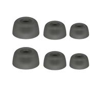 Silicone Ear Tips Ear Cushions for Wireless Earphones Headphones 3 Pairs Improved Noise Quality Noise Insulation Sound Quality
