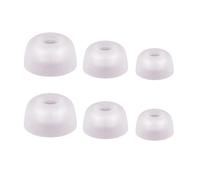 Silicone Ear Tips Ear Cushions for Wireless Earphones Headphones 3 Pairs Improved Noise Quality Noise Insulation Sound Quality