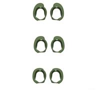 Silicone Ear Tips for Bose for quietcomfort 3 Pairs Silicone(Green)