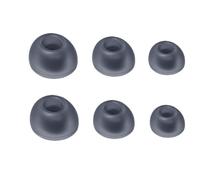 Silicone Ear Tips for JBL LIVE PRO2 / Free2 Earbuds, 3 Pairs (S/M/L) Reusable Washable Ear Cups for Bluetooth Headset Accessories (Blue)
