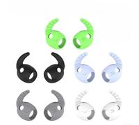 Silicone Ear Tips for Samsung for Galaxy Buds 3 Pro with Handles - Dustproof Replacement Eartips for Secure Fit - Anti-Loss Design for Sports Gym Running - 5 Pairs Multi-Color Set
