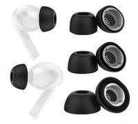 Silicone Ear Tips for Samsung for Galaxy Buds3 Pro - 3 Pairs Replacement Eartips S/M/L, Soft Anti-Slip Noise Isolation Covers