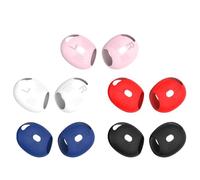 Silicone Earbud Tip Protective Covers Comfortable For 4 Earphone Noise Isolation Prolonged Use Durability 5Pair Sweat Resistant Ear Covers