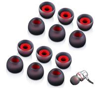 Silicone Earbuds 24 Pairs Replacement Earbud Tips for In-ear Headphones, Earphone Tips Ear Tips for Premium Noise Isolation