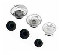 Silicone Earbuds Cap Tips Replacement Eartips Protective Caps Replacement Earplug Ear Tips Protector For Plantronics Voyager Legend/UC Headphone (large+medium+small)