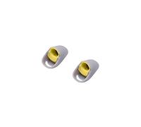 Silicone Earbuds Cover Skin Cap Ear Tips for HyperX Cloud Buds,Soft Earbud Eartips Sleeves Replacement, S/M/L Sizes (Small Yellow)