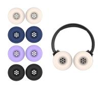 Silicone Earpads Cover for JBL Tune 520BT, Ear Pads Sleeve Protector Headphones Over-Ear Protective Cover, Anti-Scratch Washable Dustproof Case for Earpad for Tune 520BT Headset (Black)