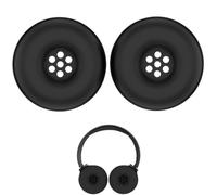 Silicone Earpads Covers Replacement for JBL Tune 520BT Wireless Over-Ear Headphones Headset Soft Silicone Ear Pads Case, Comfort Scratch-Resistant, Black, 1 Pair