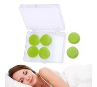 Silicone Earplugs - 6PCS Reusable Moldable, Water Resistant Noise Cancelling Ear Plugs | Perfect for Study Work Sleep Travel Airplanes Trains Swimming Hearing Protection Comfort Safety Relaxation