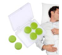 Silicone Earplugs Noise Cancelling - 3 Pairs Reusable Moldable, Waterproof Soundproof Earplugs, Soft Sleeping Plug | Comfortable Hearing Protection Blocks Loud Sounds Travel, Study, Work, Airplanes