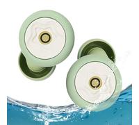 Silicone Earplugs - Noise Cancelling Earbuds, Washable Hearing Protection, Ultra Soft Earbud, Comfortable Fit for Sleeping Swimming Studying Working Travel, Relaxation Earplug, 1.38 Inch