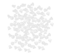 Silicone Earring Backs - Soft Transparent Earring Nuts, Clear Secure Stud Back Stoppers, Silicone Pendant Back Stoppers Replacement, Replacement Jewelry Fasteners for Pierced Everyday Use