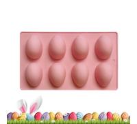 Silicone Easter Egg Moulds, Food Heat Resistant DIY | Silicone Easter Candy Moulds for Biscuits Jelly Ice Cream Home Kitchen Party Birthday
