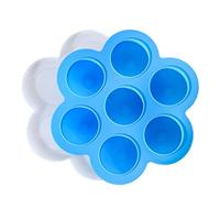 Silicone Egg Bites Molds 7 Hole Portable Silicone Egg Bites Mold Portable Egg Steamer Mold for Reusable Pressure Molds Cooker Accessories