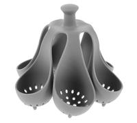 Silicone Egg Boiler Rack Cooker 6 Hole Hard Boiled Egg Stand