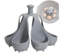 Silicone Egg Cooker, Silicone Egg Boiler, Silicone Egg Boiler Silicone Egg Cup - Kitchen Egg Storage Rack, Silicone Egg Boiler Boiled Egg Holder Egg Cooker Boiled Egg Cooker, Boiled Egg Gadget