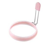 Silicone Egg Rings for Frying Eggs, Silicone Egg Circles for Frying Eggs 4 Inches, Non Stick Round Egg Ring Food Grade Pancake Mold Kitchen Gadget for Breakfast Sandwiches Egg Mcmuffin