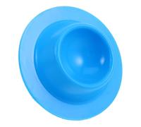 Silicone Egg Serving Cup Holder for Hard Boiled Eggs, Sky Blue | Single Egg Stand, Heat Resistant for Cooking and Boiling, Multi-egg Storage, Sl ontemporary Design