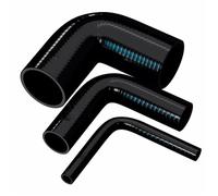 Silicone Elbow Hose Water Radiator Tube Bend Intercooler Turbo Intake Pipe 57mm 60mm 63mm 65mm 70mm 76mm 90 Degree Car Air Intake Hose(90-ID 76mm)