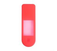 Silicone Electric Scooter Screen Protector Cover for Xiaomi 4/5/5 Pro/5 Max, Waterproof Dashboard Display Guard, Lightweight Black or Red Accessory(Red)