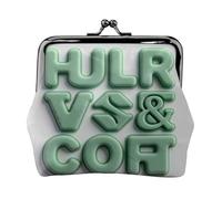 Silicone Embossed Leather Coin Purse for Women-Small Kiss Lock Wallet, Mini Card Holder for Keys Lipstick, Cute Change Purse for Travel