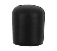 Silicone End Cap for Fishing Rod Handle with Ventilated Base and Flexible Material to Enhance Rod Safety (M Black)