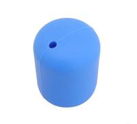 Silicone End Cap for Fishing Rod Handle with Ventilated Base and Flexible Material to Enhance Rod Safety (M Blue)