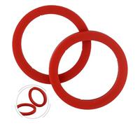 Silicone Espresso Machine Group Head Gasket for E61, 8.0 mm Thick Red Sealing Ring for Gaggia Classic, VBM, Faema E61/E98