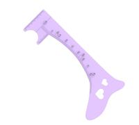 Silicone Eyebrow Ruler Eyeliner Guide Eyebrow Shaping Tool | Multifunctional Measuring Tool for Quick Makeup, Ideal for Creating Eyelash Lines