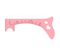 Silicone Eyebrow Ruler Eyeliner Guide Eyebrow Shaping Tool | Multifunctional Measuring Tool for Quick Makeup, Ideal for Creating Eyelash Lines