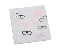 Silicone Eyeglass Frame Mold for Pottery Clay Doll Face Handmade Frames with Eyeglass