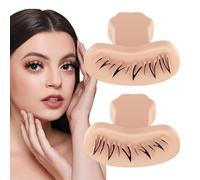 Silicone Eyelash Stamp,Portable Silicone Eyelash Stamp Makeup Tool | Long Lasting Imitation Eyelash Stamp for Travel, Business Trip, Beauty Salon, Home