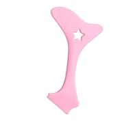 Silicone Eyeliner Guide Multi-function Tool Stencil Reusable 2-in-1 Makeup Assistant for Cream Application Beginner-friendly Eye Pink