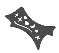 Silicone Eyeliners Tool Helper - Flexible Soft Eyeliners Tool | Beveled Design Contour Guide for Makeup Beginners & Beauty Lovers