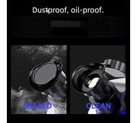 Silicone Eyepiece Cover for Stereo Microscope - Dust, Oil & Smoke Protection, Hygienic Sealed Design, Compatible with WF10X25 Adjustable for Ring (M