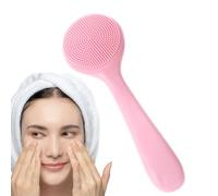 Silicone Face Scrubber - Waterproof Skin Texture Grip, Gentle Cleansing Pad | Lightweight exfoliatings Surfaces Brush, Flexible Soft Structure, Skincare Cleaning for Pore Smooth Glow Routine