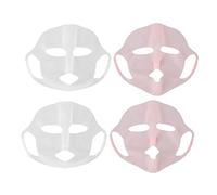 Silicone Face Wrap Moisturizing Facial Cover 4pcs Silicone Masks Reusable