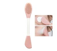 Silicone Facial Brush - Silicone Face Cleansing Massage Brush,Deep Cleaning Scrubbing Tool, Ergonomic Handle Facial Applicator Tool for Home Professional Salon