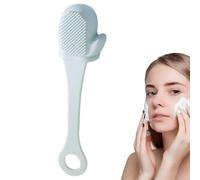 Silicone Facial Cleansing Brush, Face Brush, Silicone Nose Cleansing Hand Face Washer, Soft Finger Glove Exfoliating Brush, Deep Cleansing Face Brush for Nose and Face